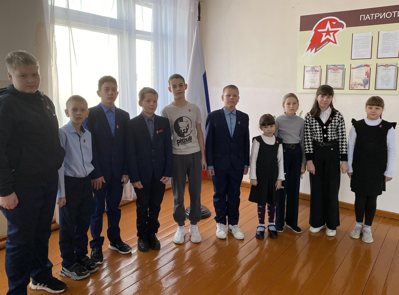Церемония посвящения обучающихся в ряды &amp;quot;Движения первых&amp;quot;.