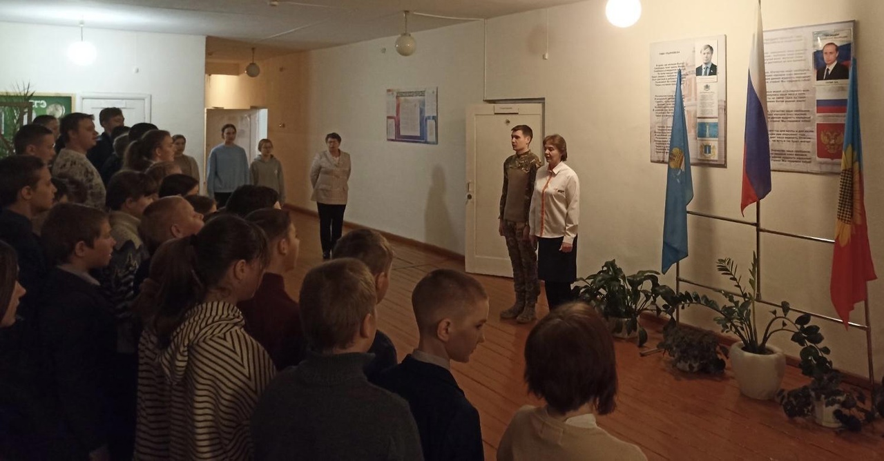 Открытие месячника оборонно-массовой и военно-патриотической работы.