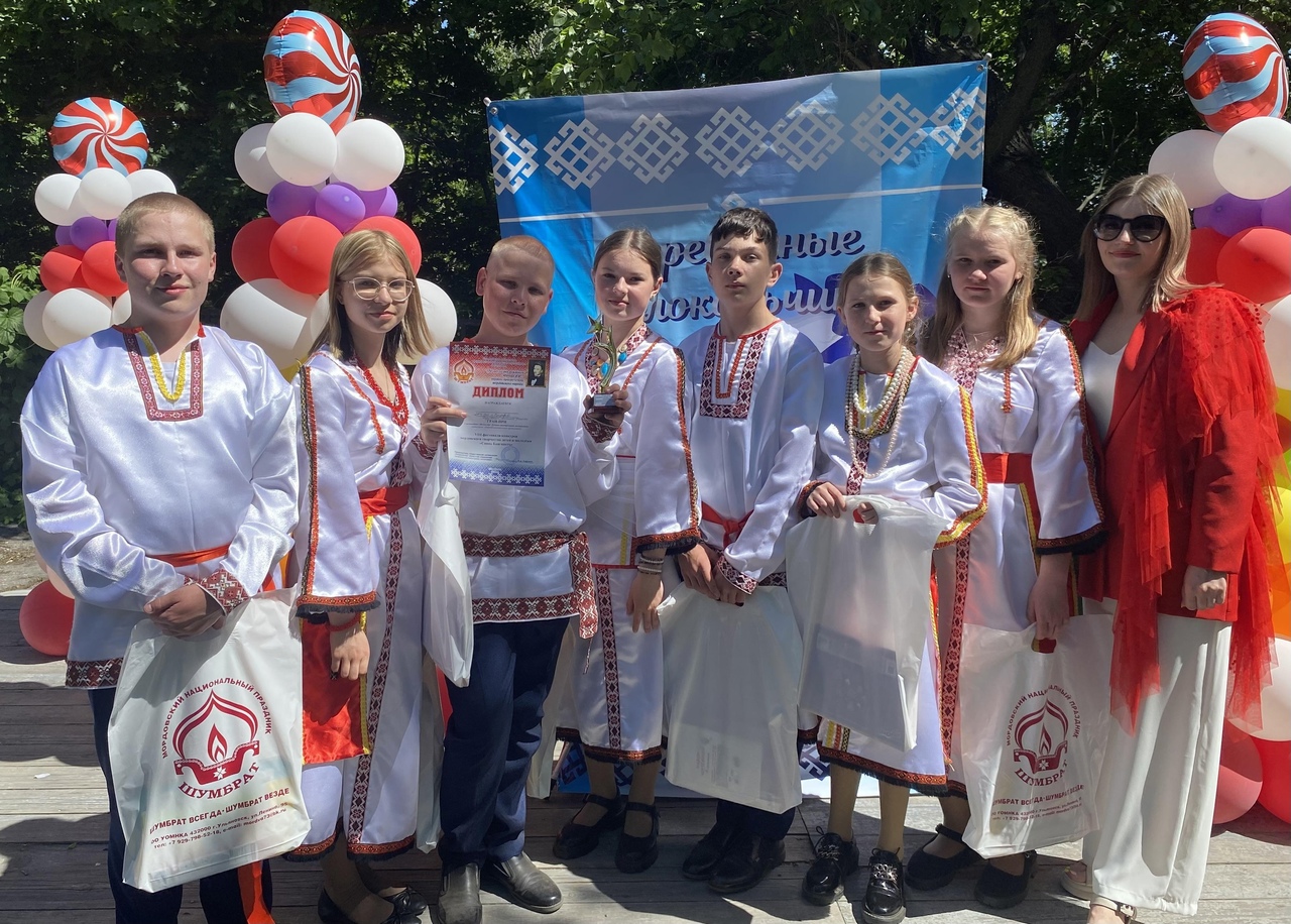 VIII фестиваль - конкурс мордовского творчества детей и молодёжи &amp;quot;Сиянь Баягинеть&amp;quot;.