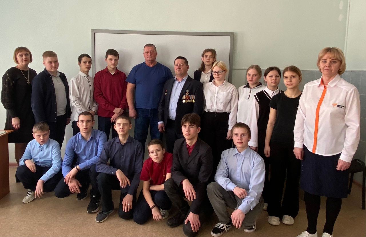 ВСТРЕЧА С ВЕТЕРАНАМИ БОЕВЫХ ДЕЙСТВИЙ В АФГАНИСТАНЕ.