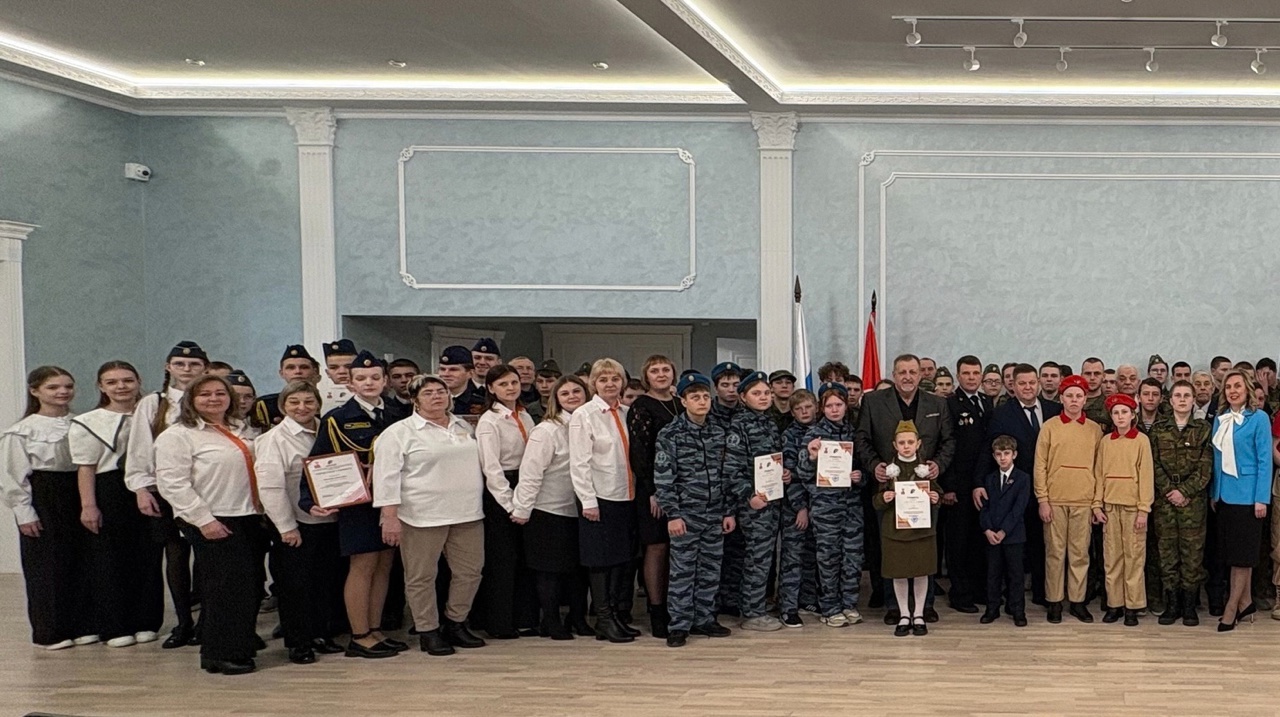 Торжественный юнармейский сбор #ЯЮНАРМИЯ.