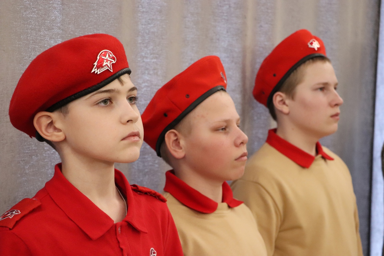 Участие в районном Торжественном юнармейском сборе #ЯЮНАРМИЯ2024.